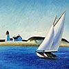 sailboat lighthouse paintings